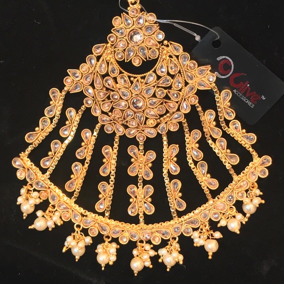 Jewelry Oversized Indian Pakistani Bridal Hair Jhoomer Poshmark